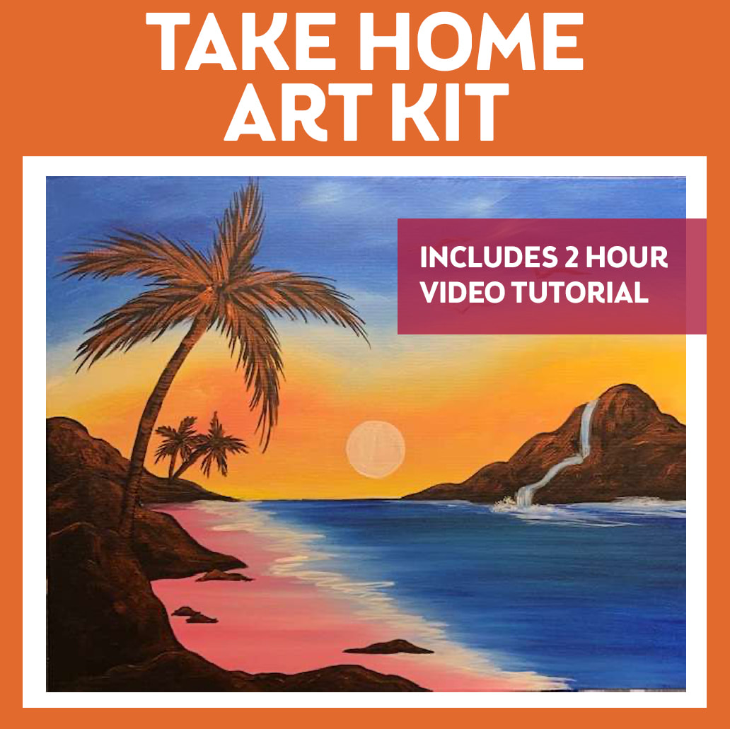 PinotsToGo PAINT KIT! 16"x20"